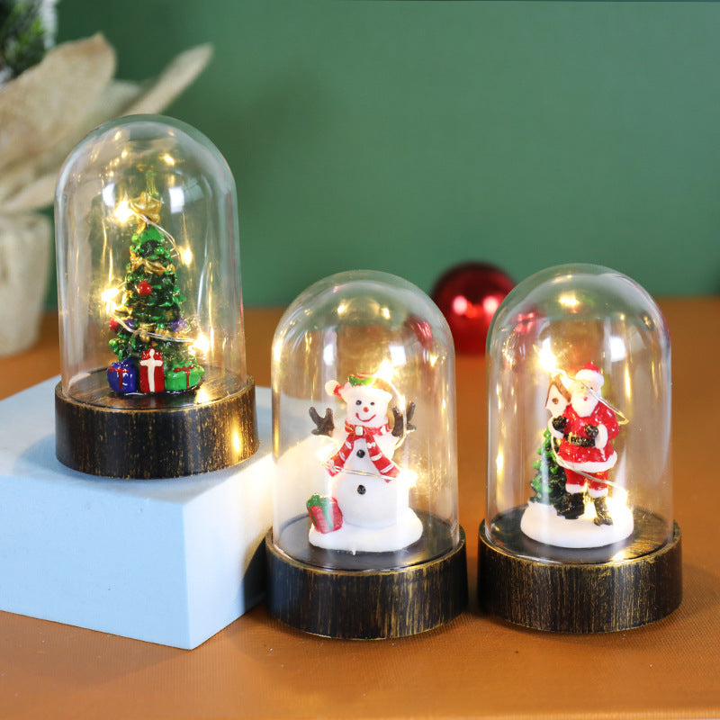 Creative Christmas Decorations Small Night Lamp Desktop Ornaments