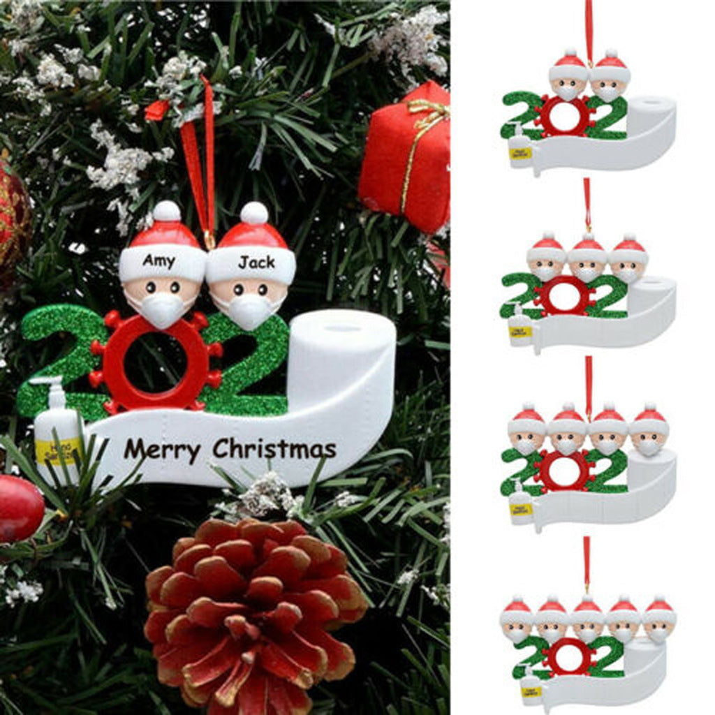 Snowman Christmas tree hanging pendant