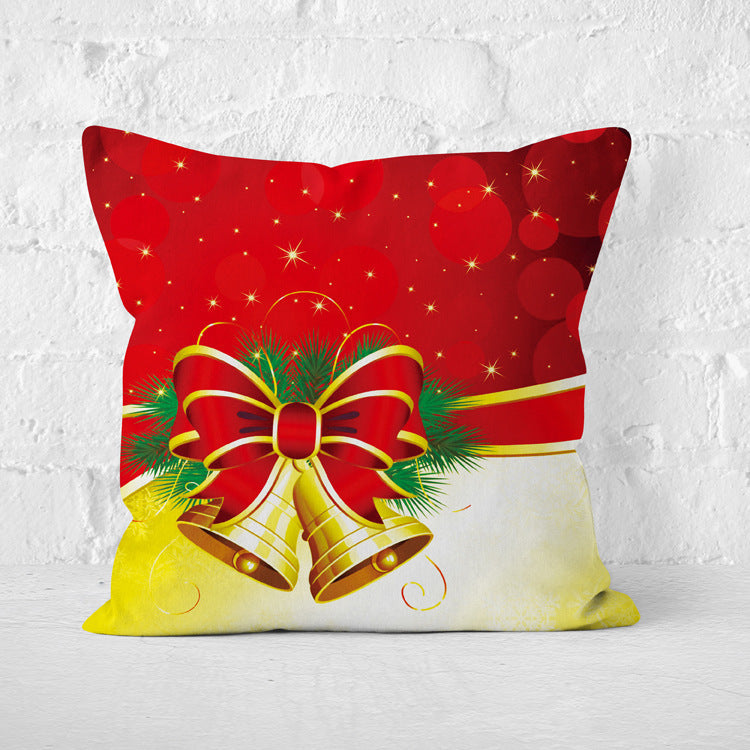 Christmas elements festive pillow rest